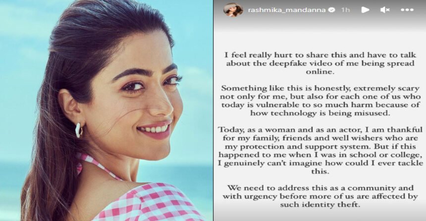 Rashmika Mandanna deepfake video