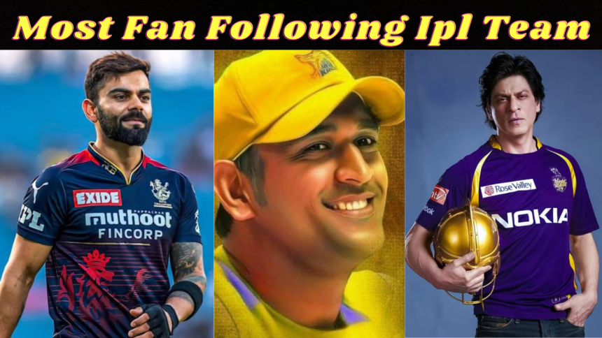 most fan following team in ipl