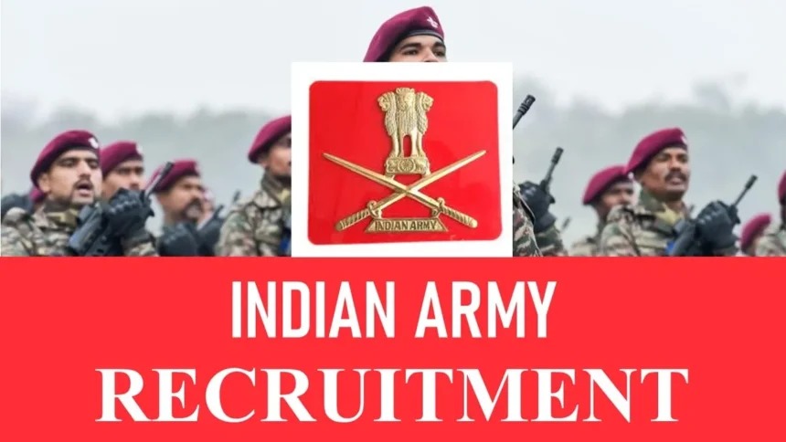 indian army vacancy
