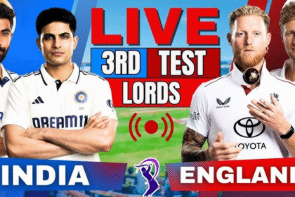 India vs England 3rd Test LIVE
