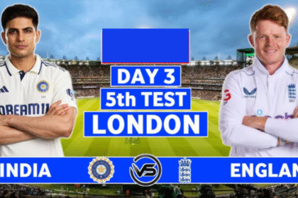 India vs England 5th Test