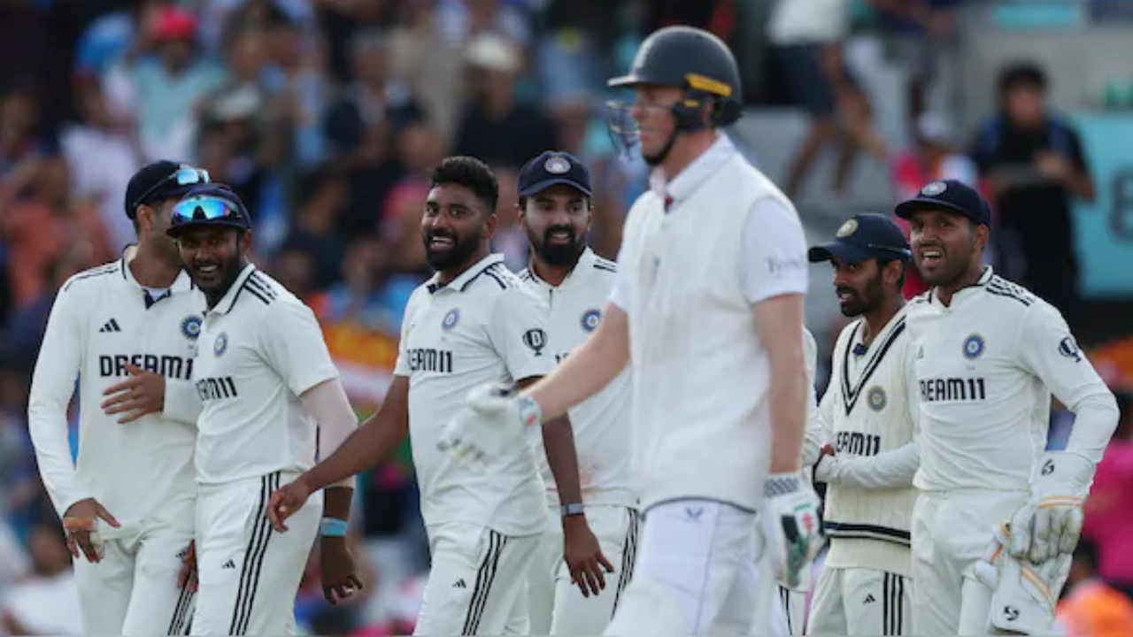 India vs England 5th Test