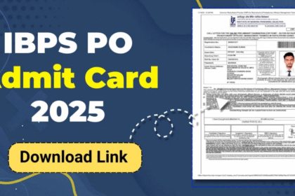 IBPS PO Admit Card 2025