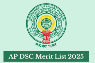 AP DSC Merit List 2025