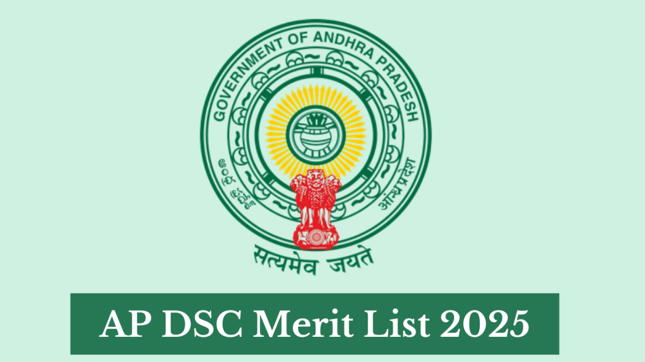 AP DSC Merit List 2025