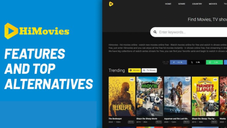 Himovies for Watching Movies Online Free