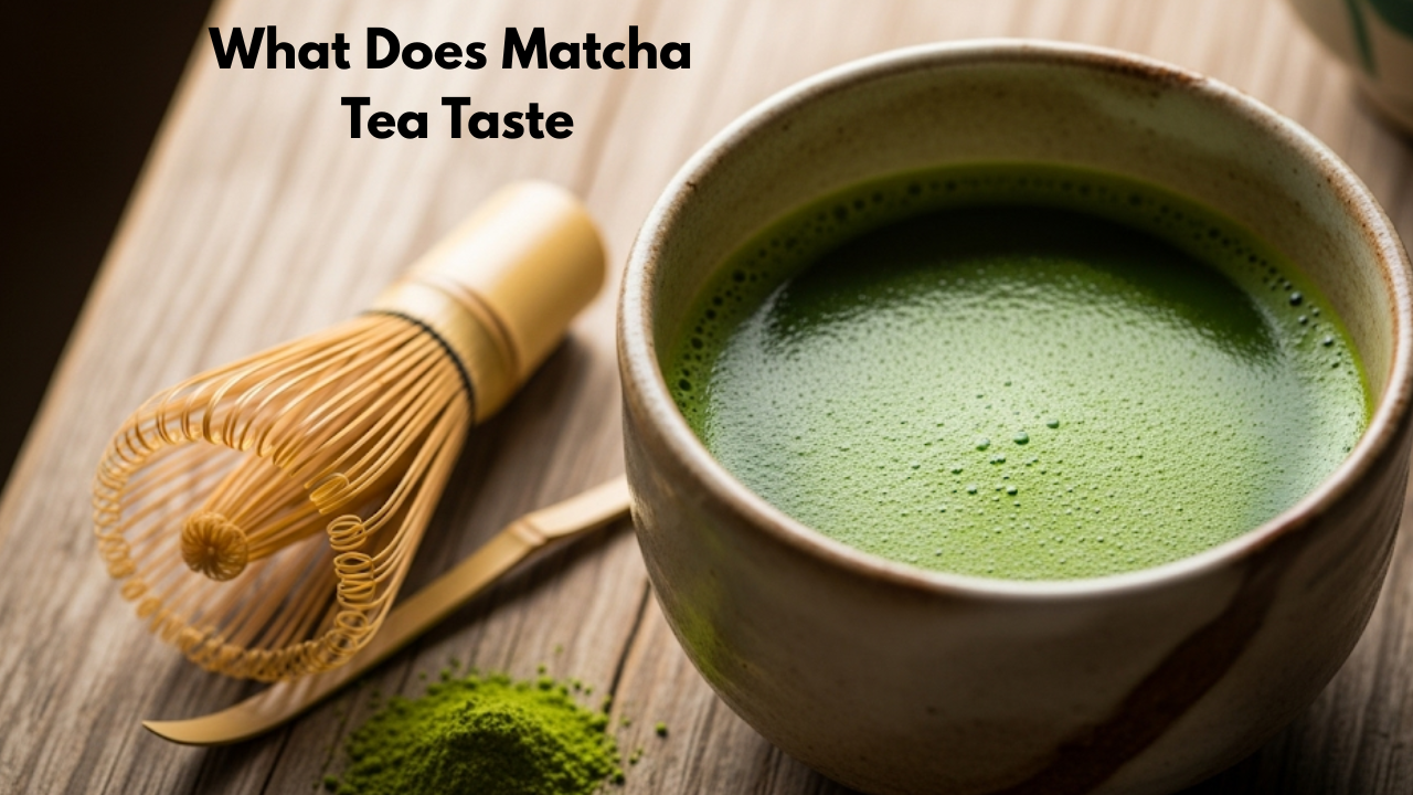 What Does Matcha Tea Taste