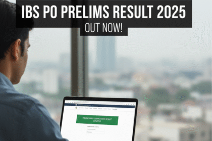 IBPS PO Prelims Result 2025