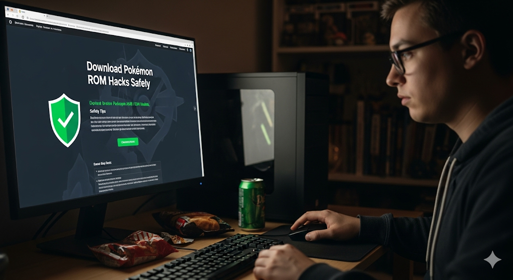Download Pokémon ROM Hacks Safely