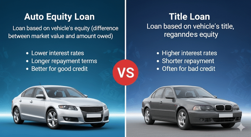Auto Equity Loan vs Title Loan