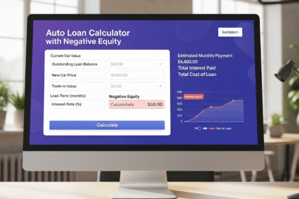 Auto Loan Calculator with Negative Equity