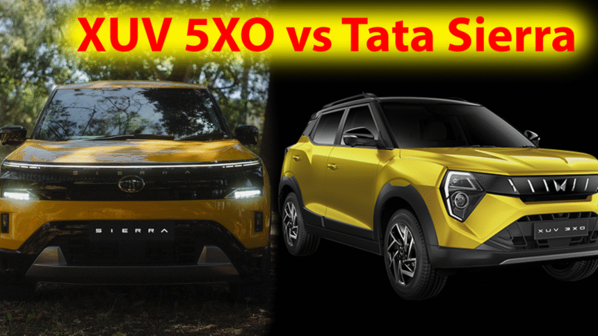 XUV 5XO vs Tata Sierra