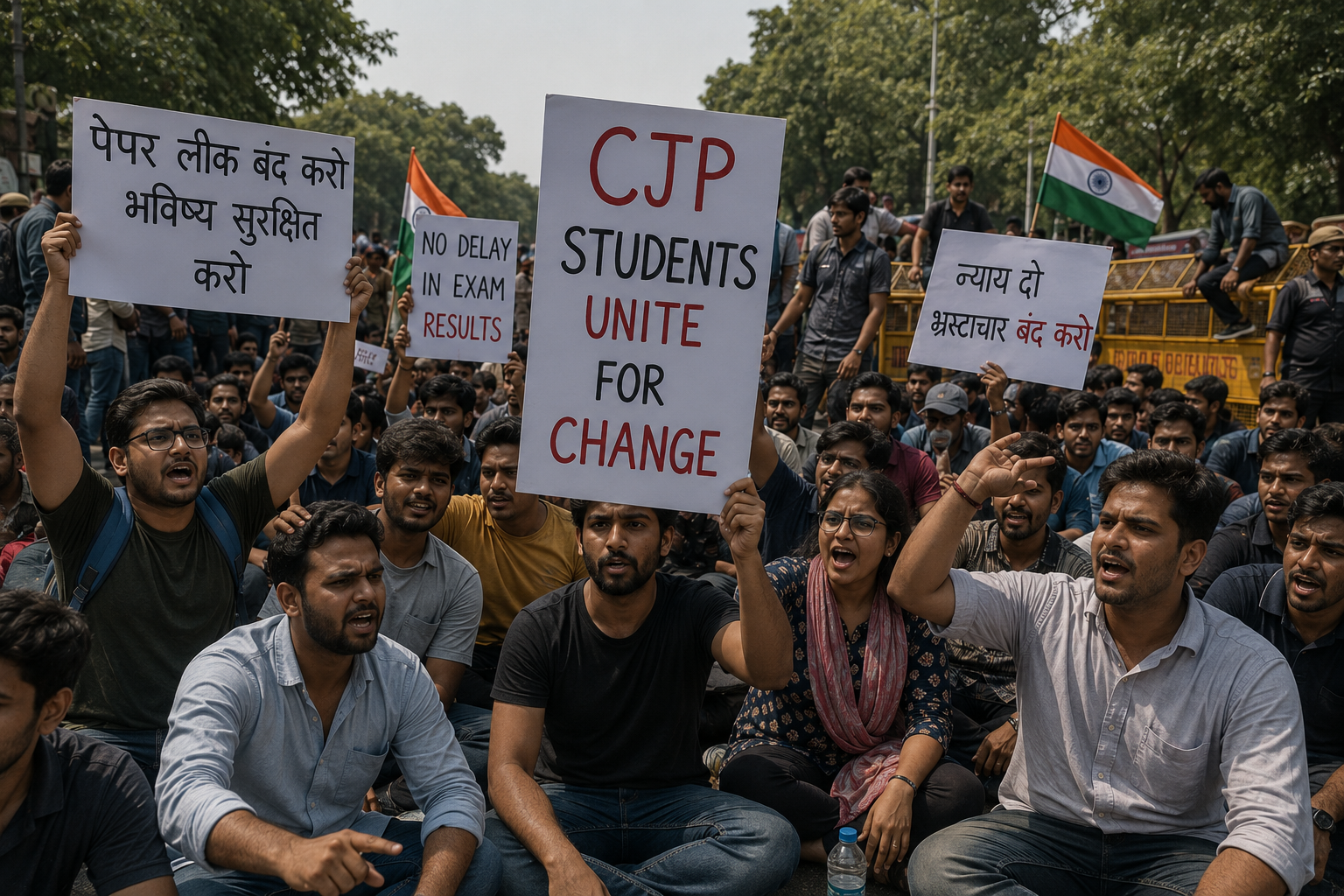 CJP Protest in Delhi