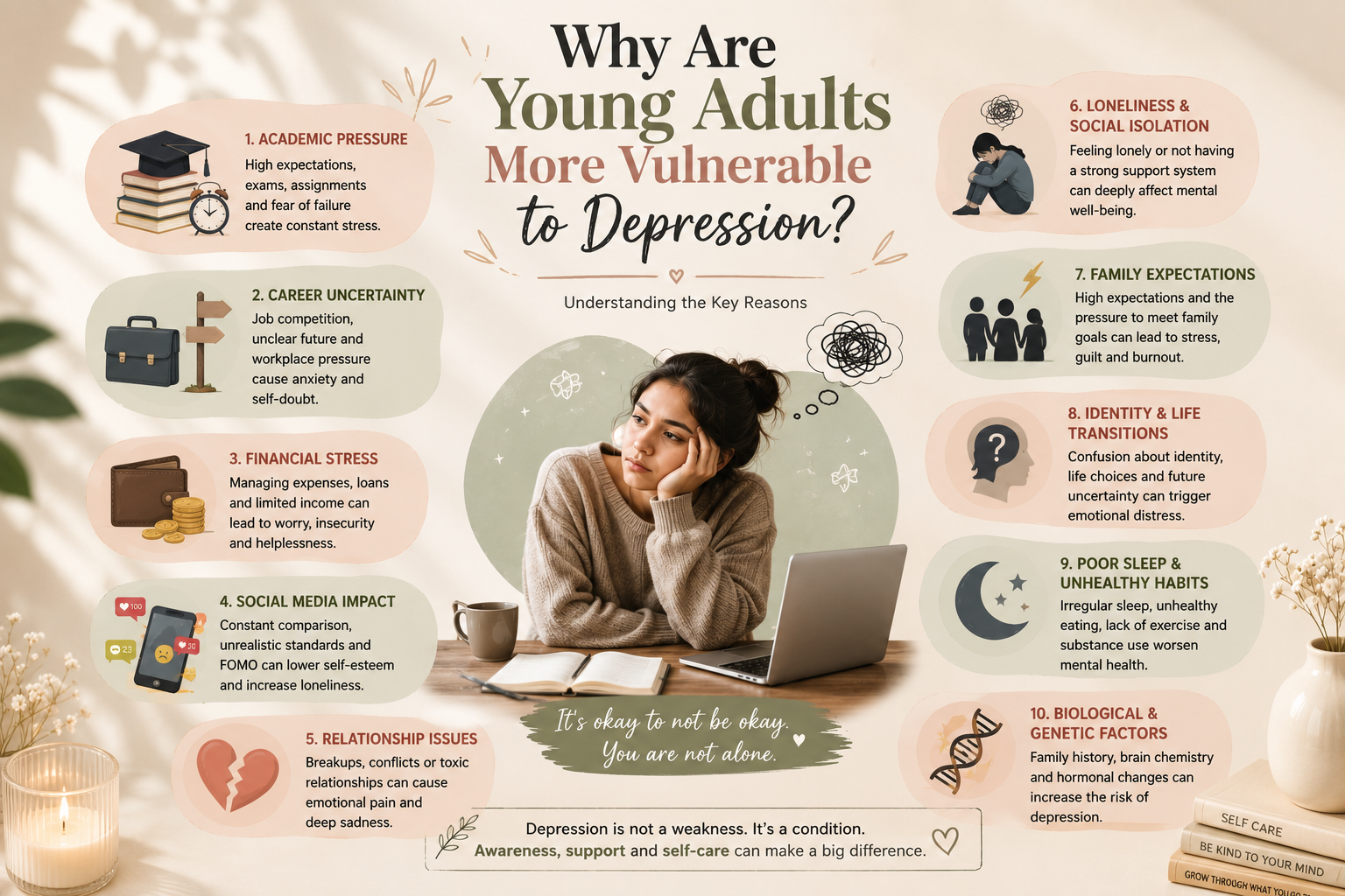 Young Adults Have Depression